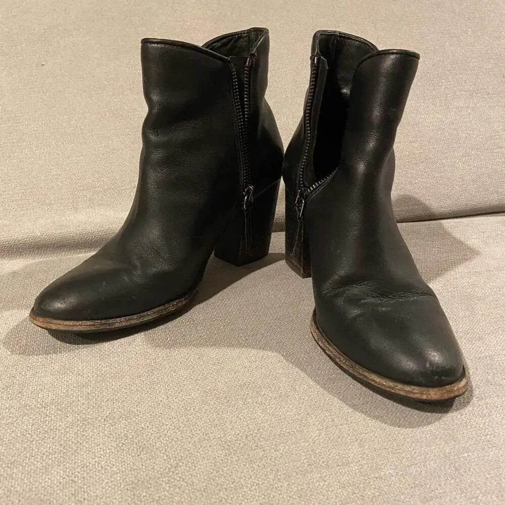 Thursday Boot Company Black Ankle Booties